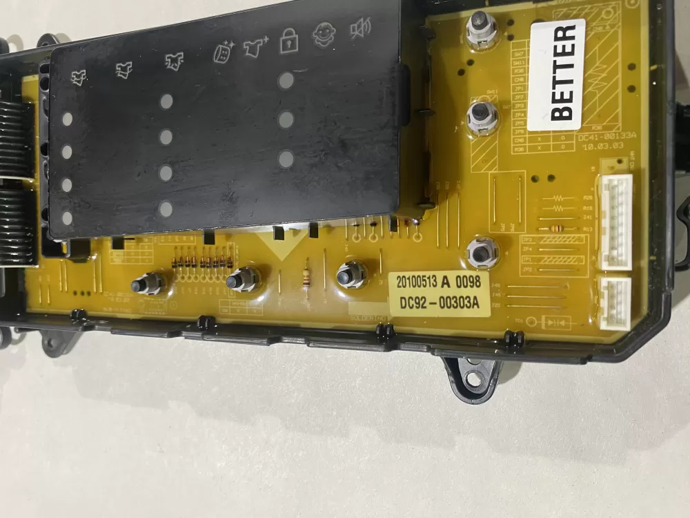 Samsung DC41 00133A DC92 00303A Washer Control Board AZ151444 | BKV783