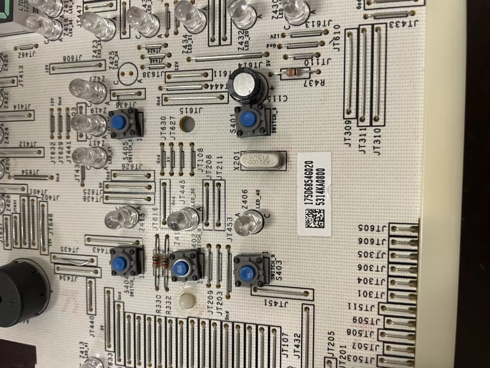 GE 175D6854G020 Washer Control Board AZ48961 | KM1098