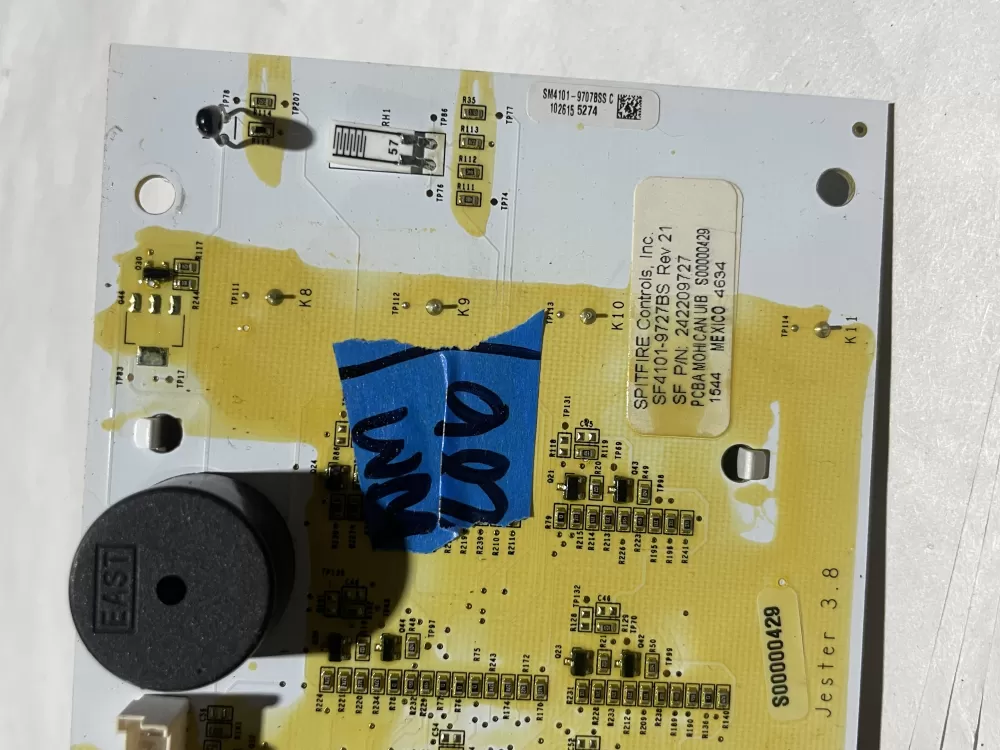 Electrolux 242209727 Refrigerator UI Display Control Board AZ123641 | Wm286