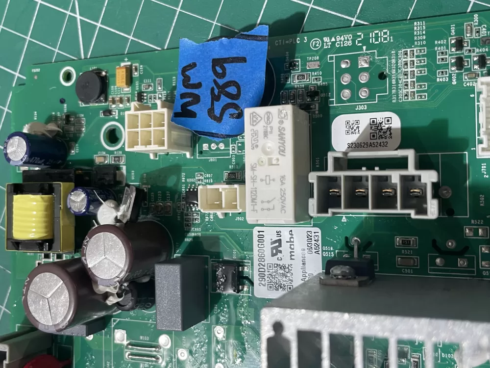 GE Whirlpool 290D1525G501 290D2860G001 Washer Control Board AZ195564 | Wm589