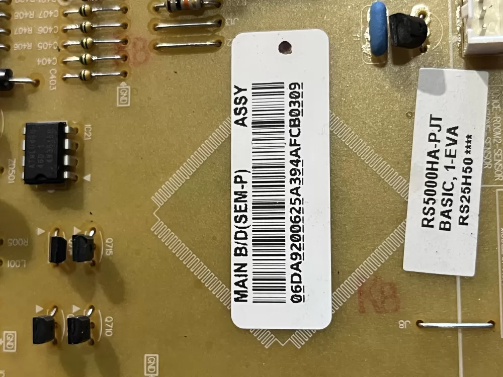 Samsung DA92 00625A DA9200625A Refrigerator Control Board Main AZ42247 | V418