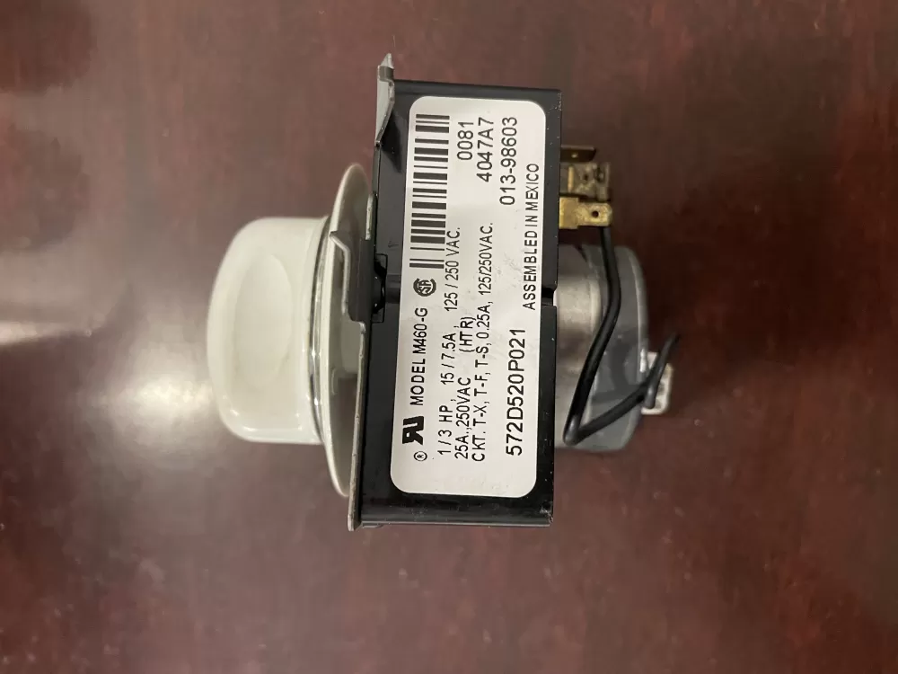 GE 572D520P021 WE4M271 Dryer Timer