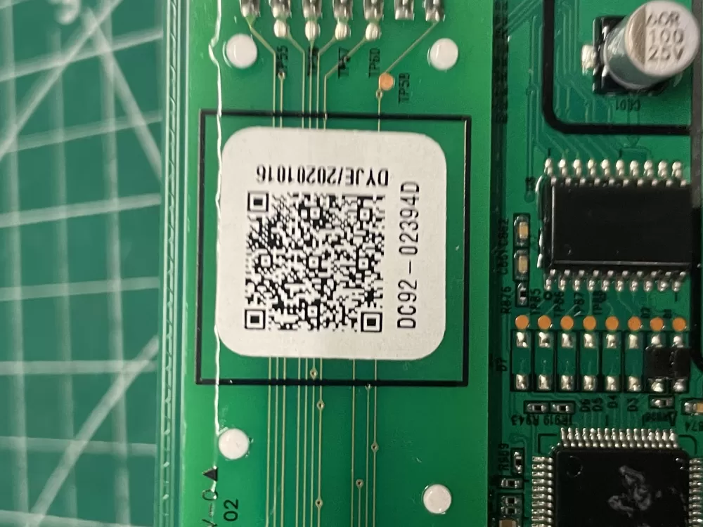 Samsung DC92-02394D Washer Display Control Board AZ203939 | Wm2173