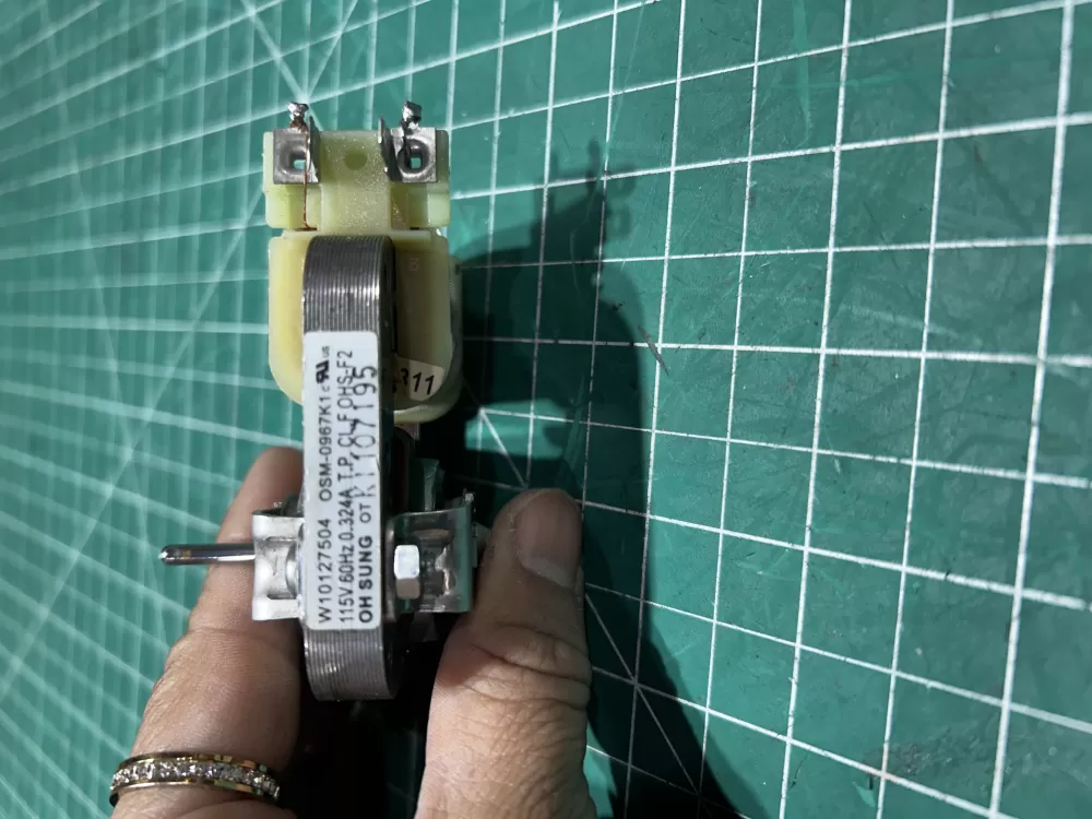 Whirlpool Kenmore W10127504 Dishwasher Fan Motor