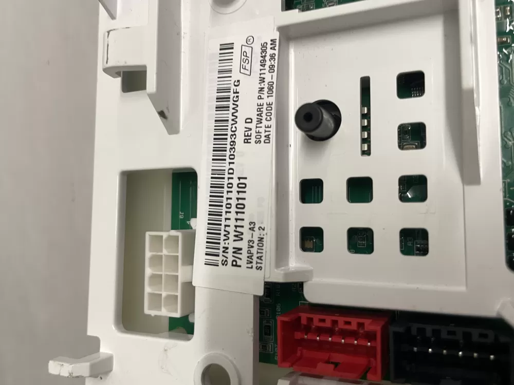 Whirlpool AP6285268 W11101101 W11170319 Washer Control Board AZ209595 | Wm2005