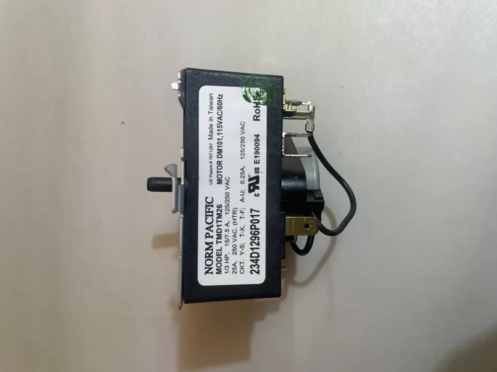 Kenmore  General Electric WE4M521 WE04X22654 PS11721520 234D1296P017 Dryer Timer