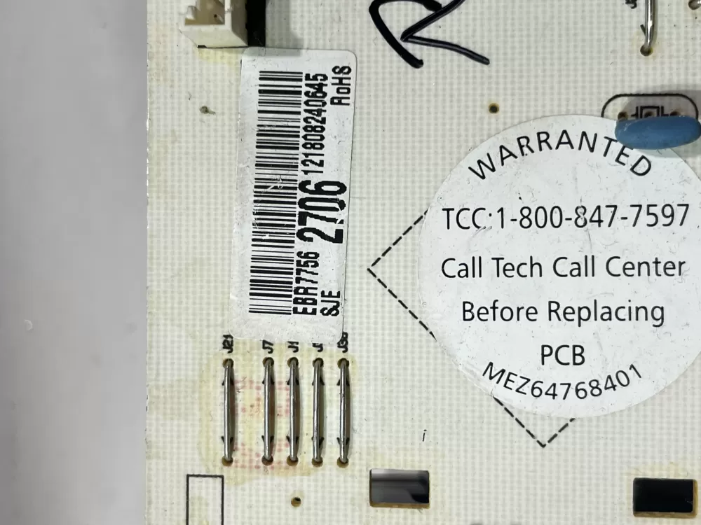 LG EBR77562703 EBR77562706 Oven Control Board Range AZ141786 | Wm1003