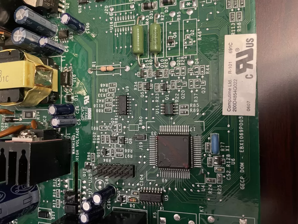 GE EBX1069P005 200D4854G022 Refrigerator Control Board AZ70286 | KM1334