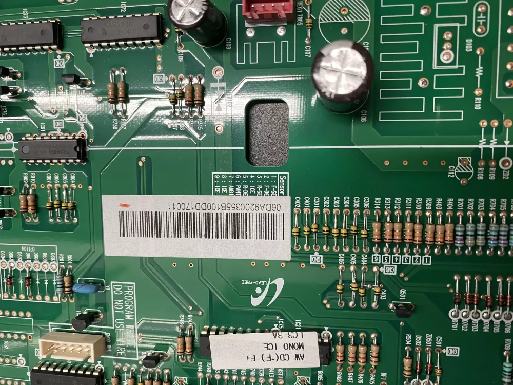 Samsung DA92 00355B Refrigerator Control Board AZ19706 | BK968