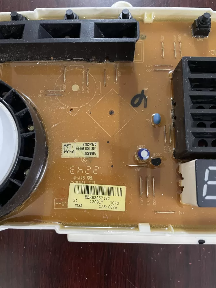 LG EBR62267117 EBR62267122 PS7792454 Washer Control Board AZ83362 | KMV439
