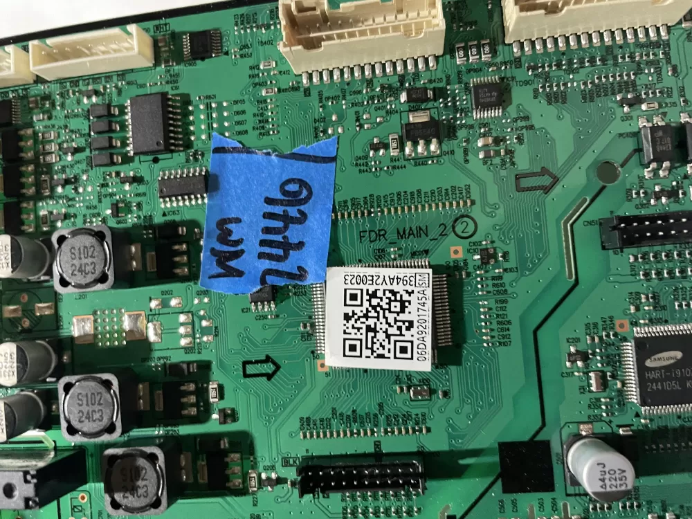 Samsung DA92 01745A Refrigerator Control Board AZ201187 | Wm2446