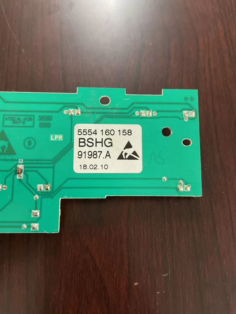 Bosch Dryer User Interface Control Board 268348 00268348 AZ66564 | KM708