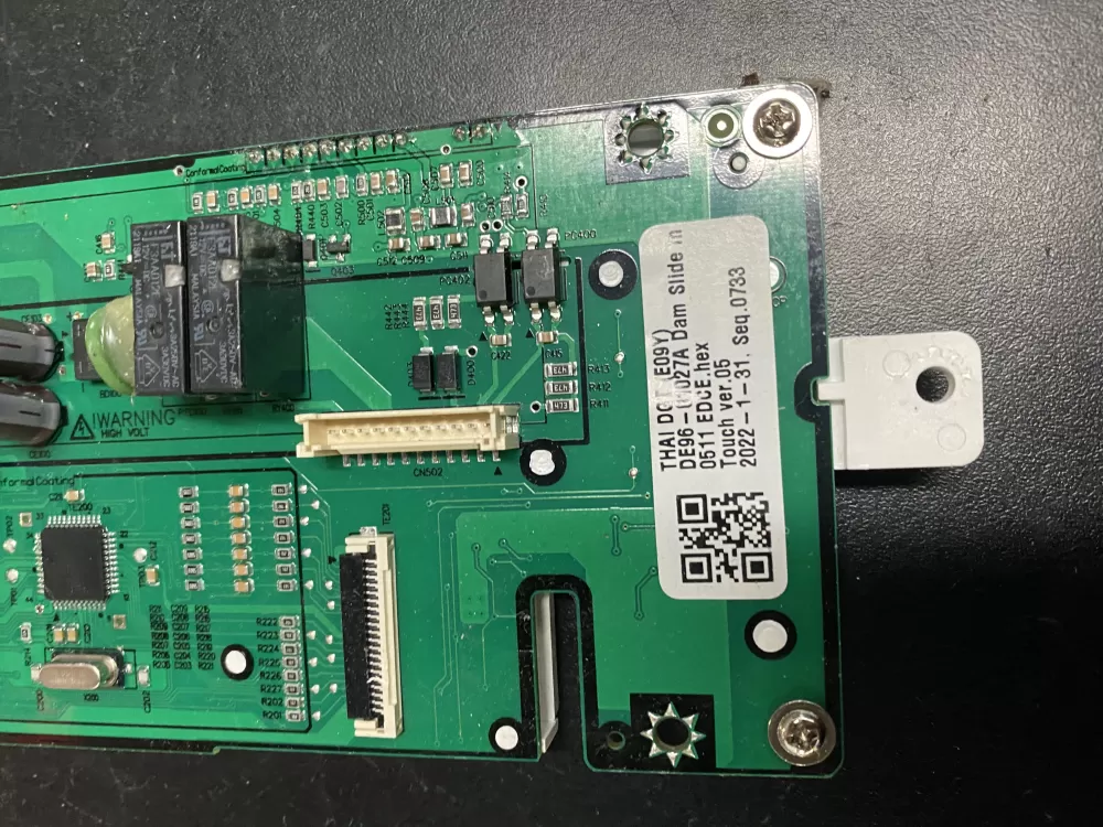 Samsung DE96 01027A Range Control Board AZ17764 | BKV237