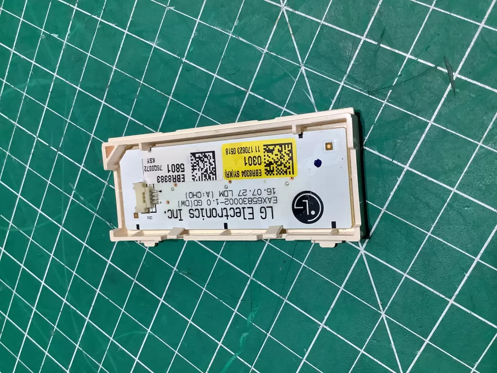 LG EBR83835801 Dishwasher Control Board AZ151365 | AR621