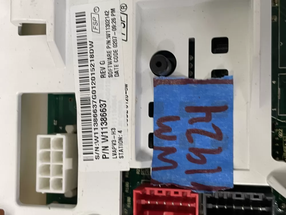 Whirlpool W11386637 W11417466 PS12745506 Washer Control Board AZ52681 | Wm1924