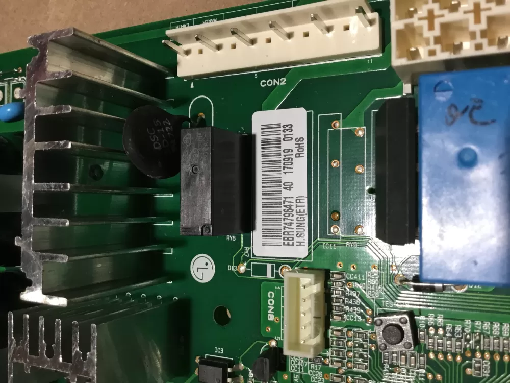 LG EBR74796471 Refrigerator Control Board AZ66847 | RR514