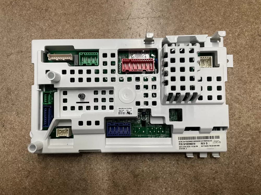 Whirlpool  1938492 W10393444 W10296019 W10333848 Washer Control AZ18240 | KMV306