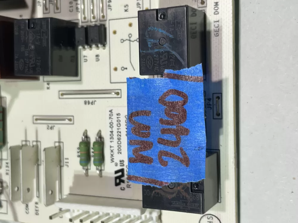 GE 200D6221G028 EBX1110P002 Refrigerator Control Board AZ146522 | Wm2460