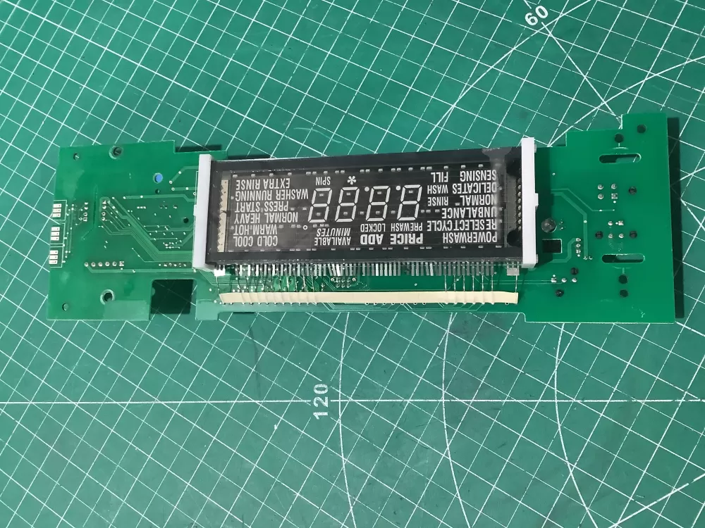 Maytag W11323695  AP6887094  W11229666  W10781747  W10821580  W10821595  W10849076  W10849081  W10866347  W10866387  W10866388  W10873788  W10873812  W10873825  W10881723  W10881724  W10881725  W10895092  W10899812  W10899813  W10903929  W10903932  W10903934  W10909058  W10909059  W10917839  W11033881  W11033882  W11033883  W11051561  W11051562  W11051563  W11085746  W11085747  W11100599  W11105542  W11226801  W11302601 Washer Control Board UI Display