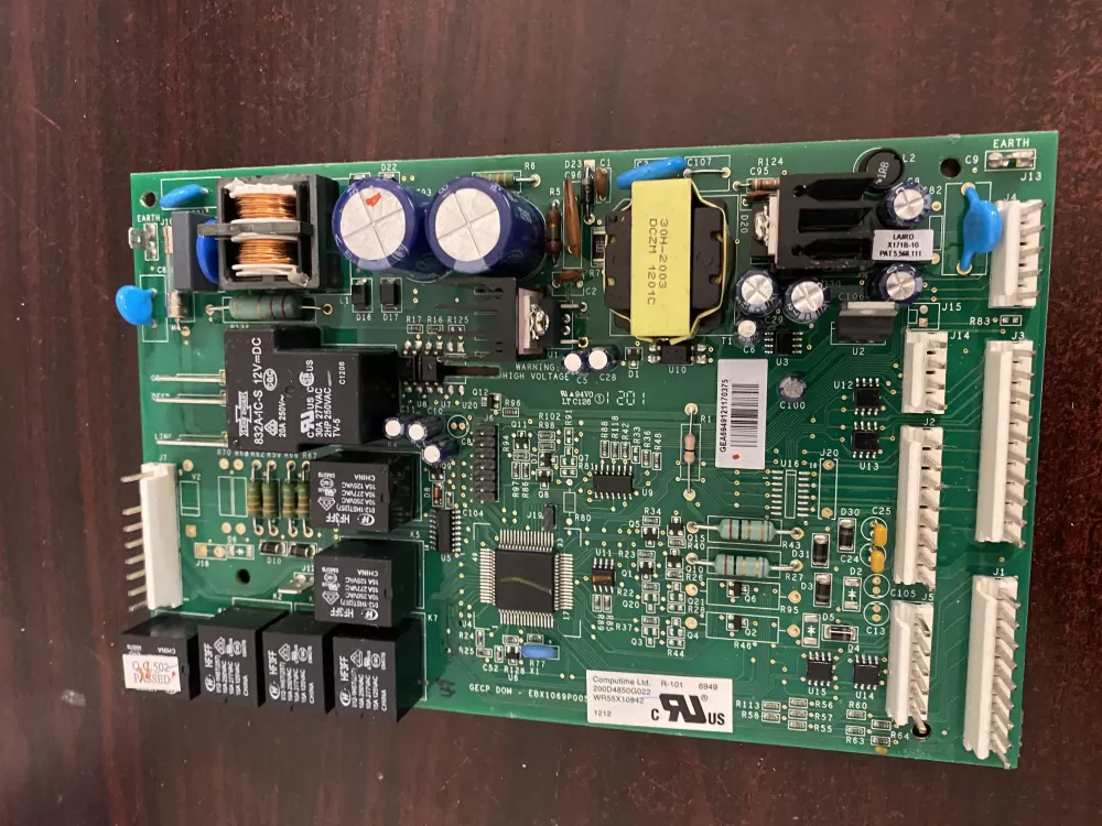 GE WR55X10942 WR55X10656 200D4850G014 EBX1069P005 Refrigerator Control Board