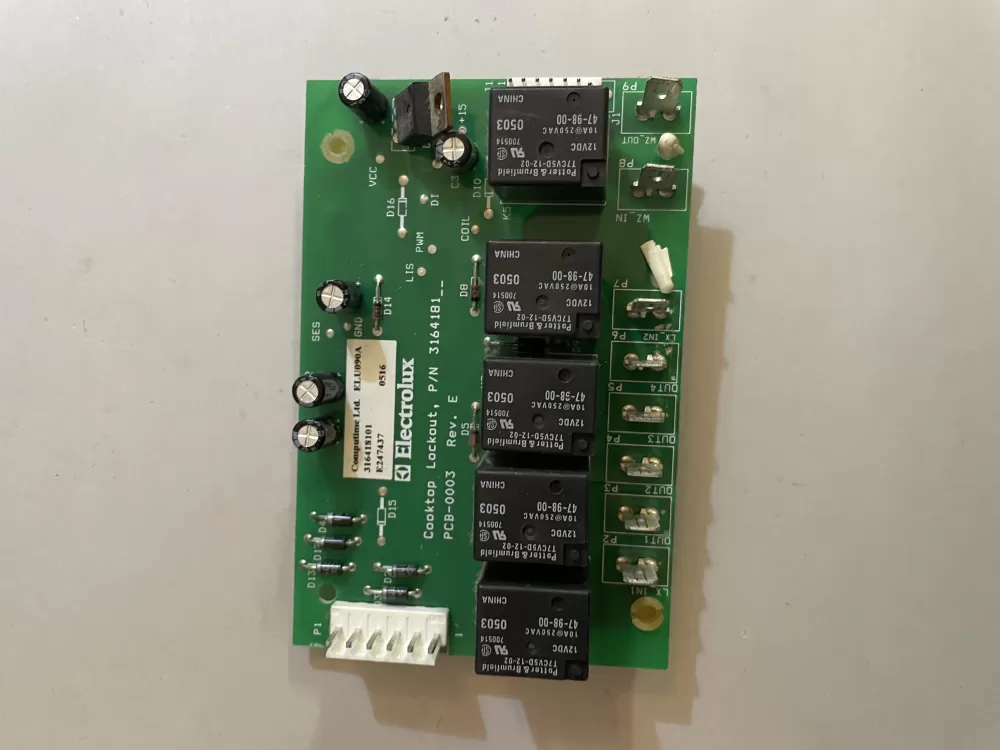 Frigidaire  Kenmore AP3768449 316418100 316418101 PS977959 Range Control Board