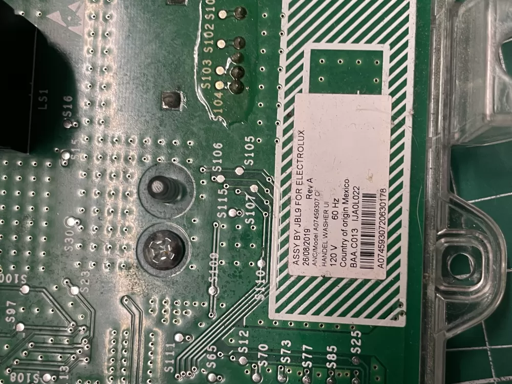 Frigidaire dryer control board AZ203195 | Wm2264