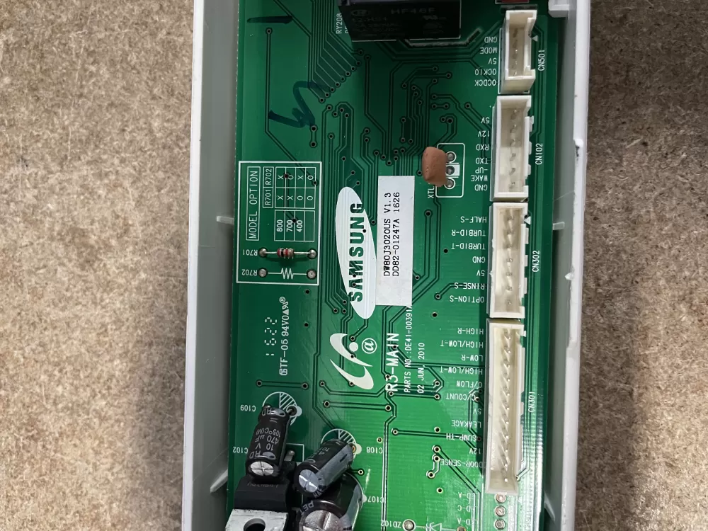 Samsung DD82 01247A AP5967364 4001405 Dishwasher Control Board AZ24605 | KM645