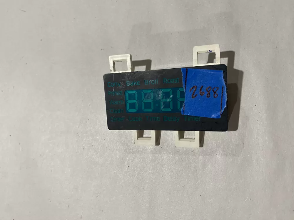 Samsung DE07-00133A Range Control Board Display AZ182532 | BK2688