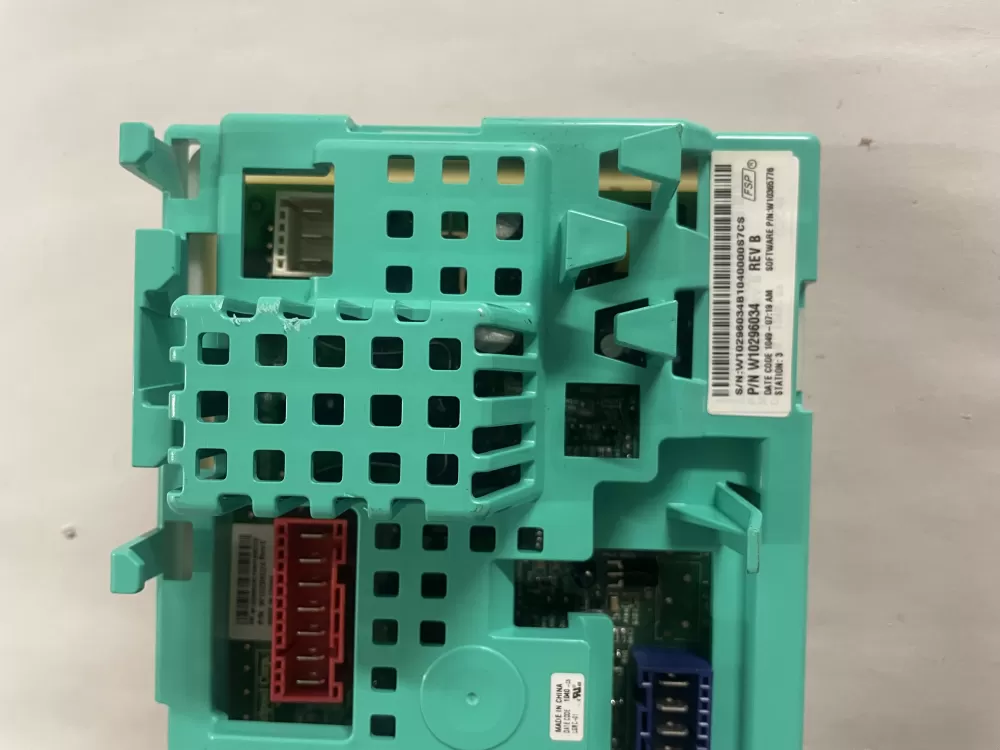 Whirlpool W10296034 W10393489 PS3495160 Washer Control Board AZ162268 | KMV679