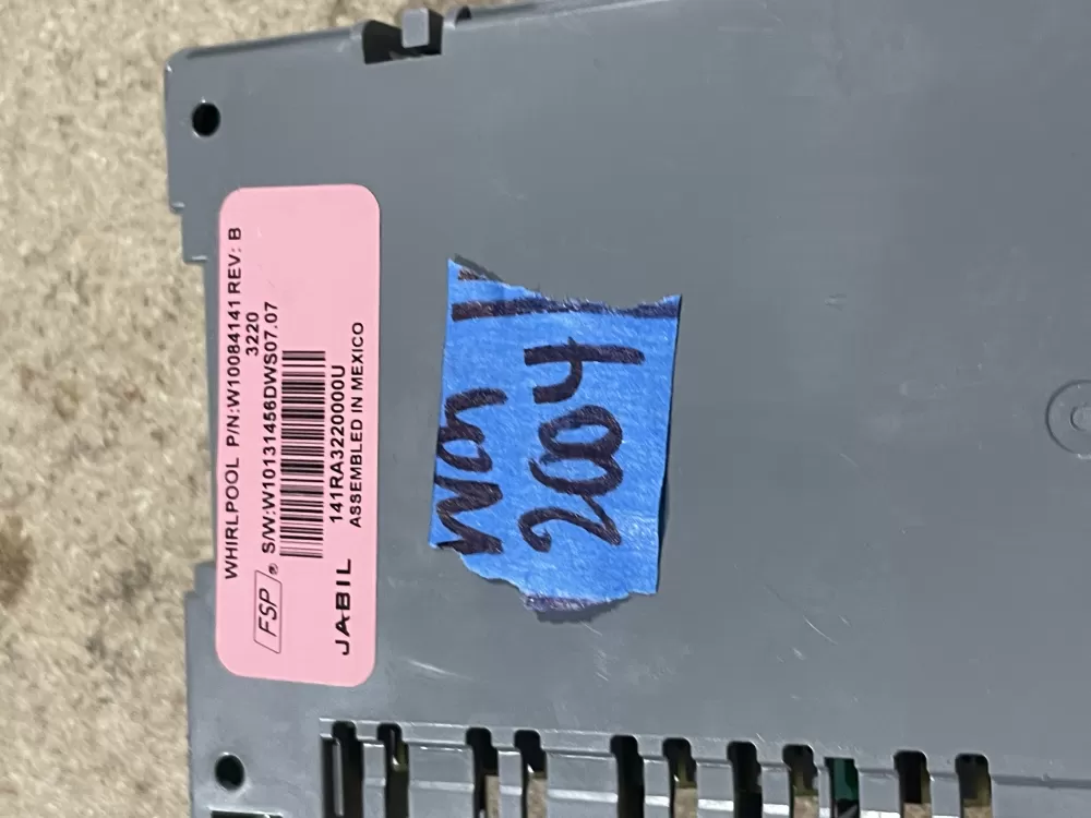 Kenmore KitchenAid W10084141 Dishwasher Control Board AZ59499 | Wm2004
