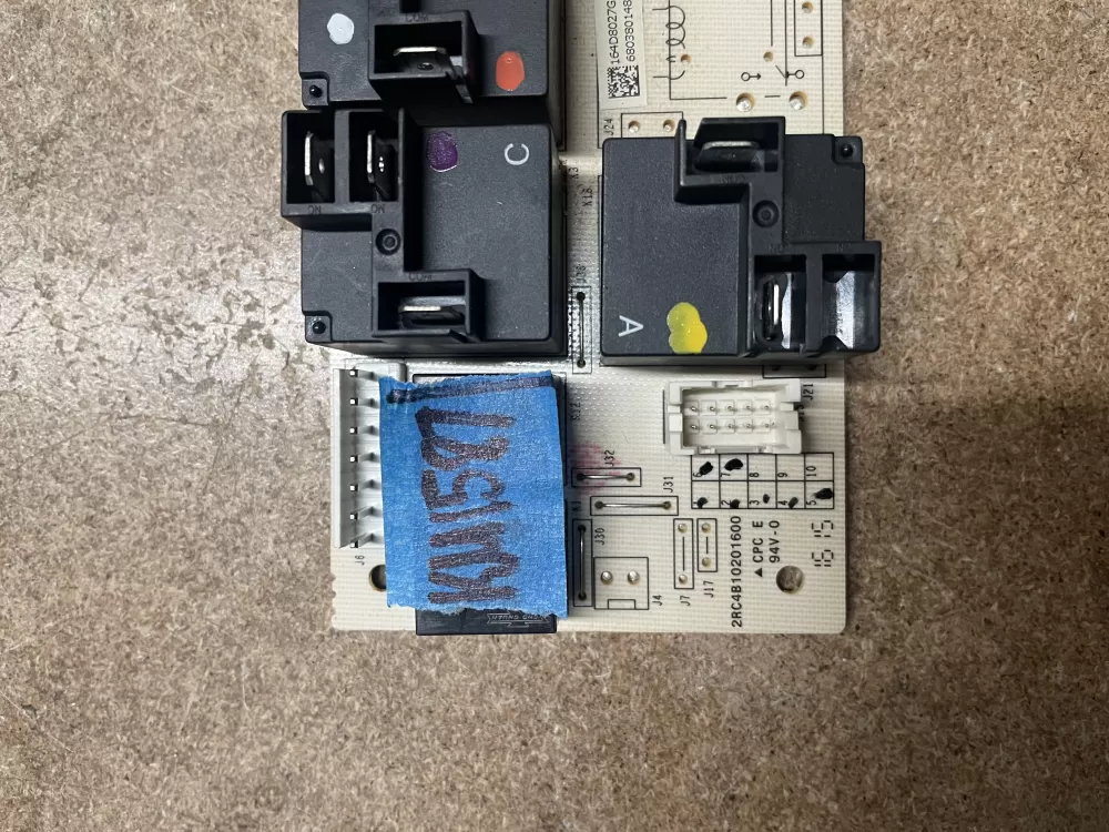 GE 164D8027G007 Wb27t11326 Range Control Board Relay AZ10729 | KM1587