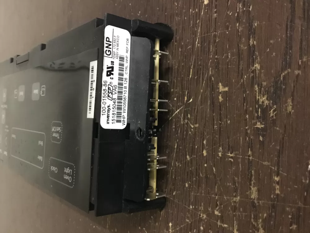 Whirlpool WPW10556710 Range Oven Control Board Display UI AZ21746 | NR106