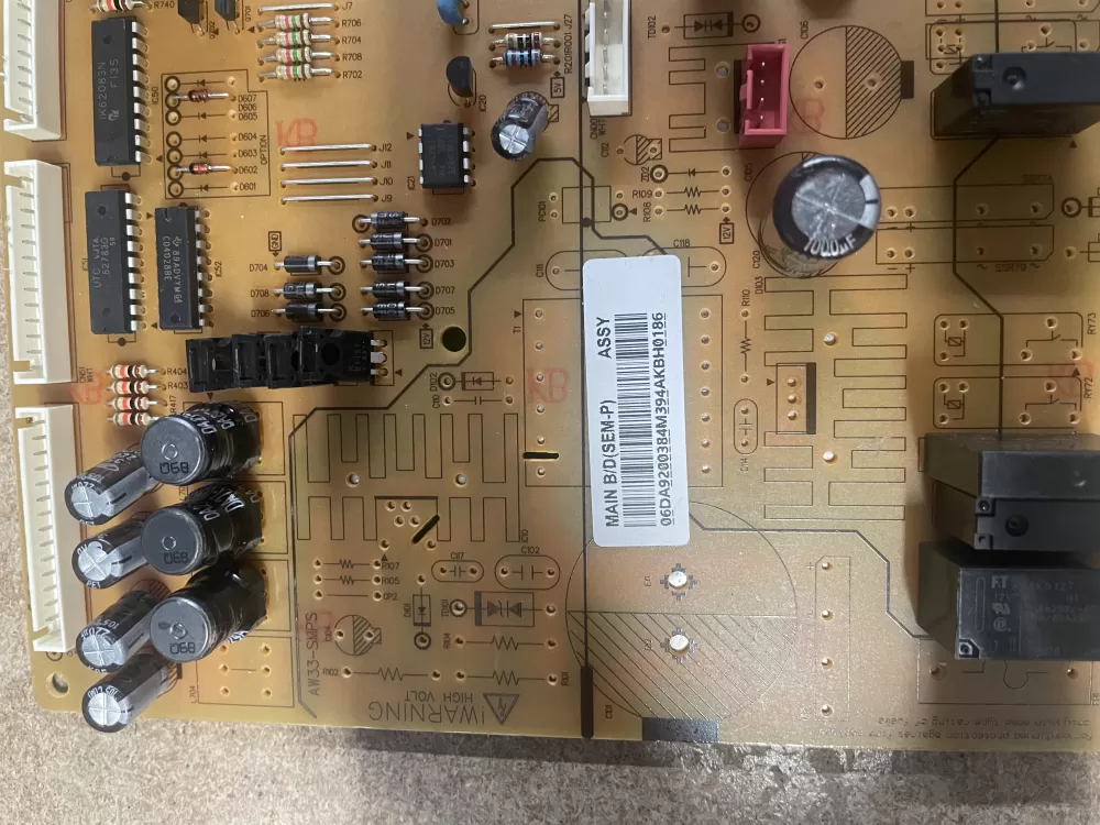 Samsung DA92 00384M Refrigerator Control Board AZ22967 | KM1647