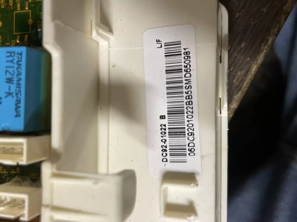 Samsung DC92 01022B DC9201022B Washer Control Board AZ47677 | Wmv258