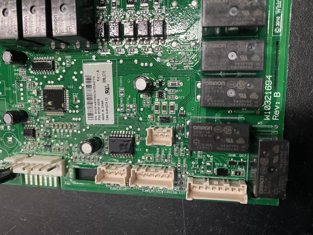 Maytag KitchenAid Jenn-Air Refrigerator Control Board AZ16509 | BK822