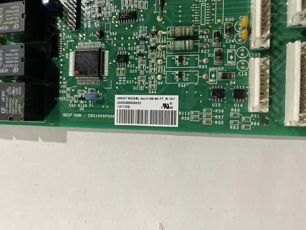 GE 200D6221G028 EBX1110P002 Refrigerator Control Board AZ186025 | BK2726