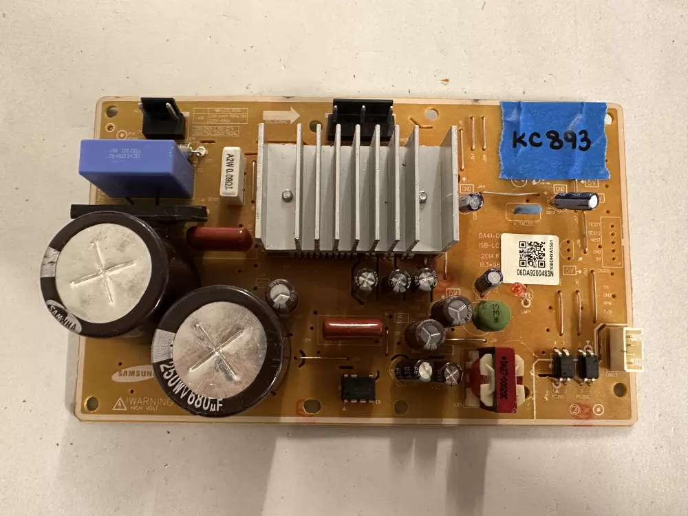 Samsung DA92-00483N Refrigerator Control Board Inverter AZ138968 | KC893