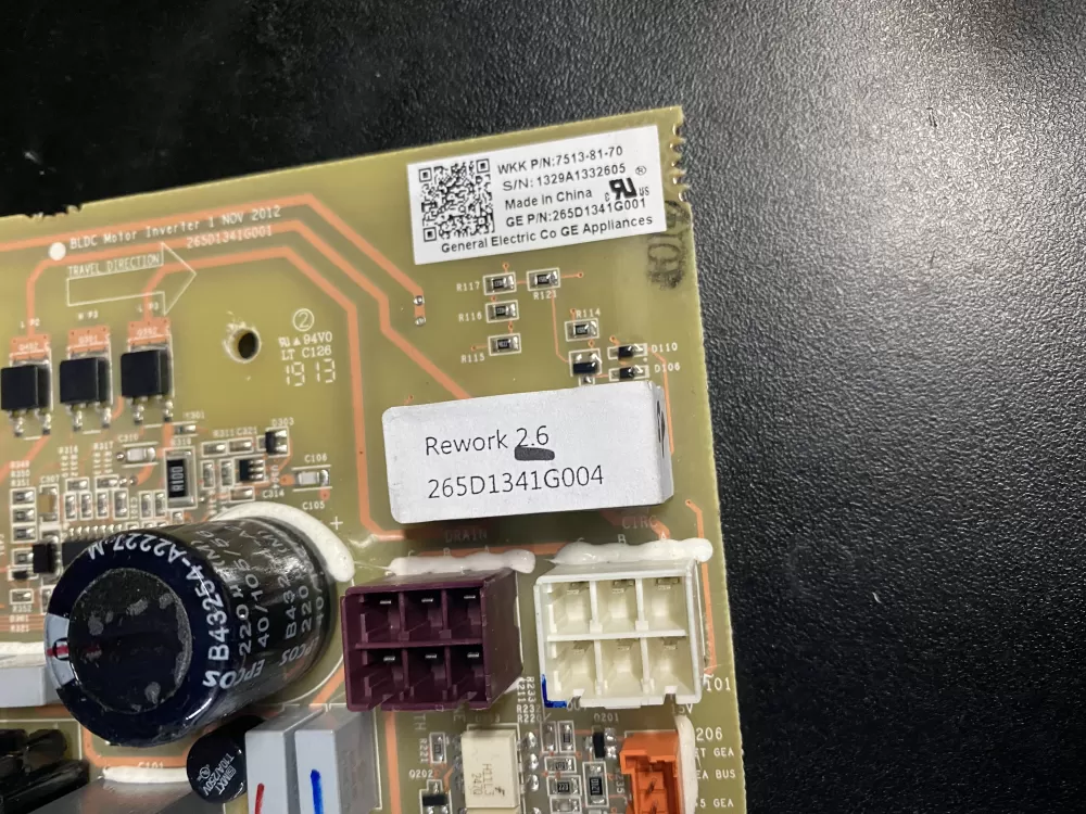 GE 265D1341G004 Dishwasher Control Board AZ3566 | BK1066