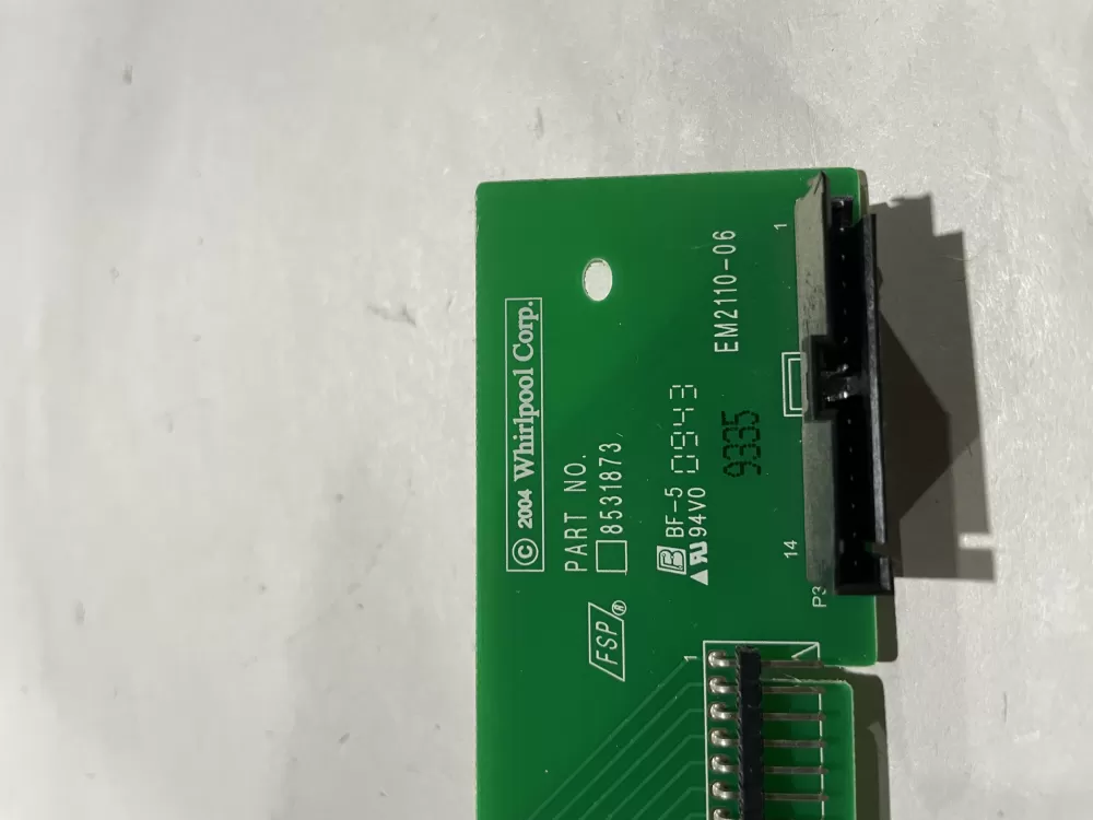 KitchenAid 8531873 Dishwasher Control Board Interconnect AZ187509 | Wm2017