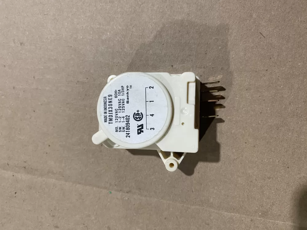 Frigidaire  Kenmore  White Westinghouse 215846604  AP2592907  08003824  08011620  1748201  241809401  241809402  29811-3  442754  5300541134  5300800692  5308003824  54113-1  54113-4  55448-3  55448-4  55467-1  8003824  AH423802  CC304  EA423802  F111812  G000158274  G000158291  G000173814  G000187005  G000187464  G158274  G163818  G169069  G173814  G174821  G178820  G185160  G187464  K1224661  K1224662  K1226501  K1226502  K1227229  K1227920  K1227927  K1228104  K1228105  K1230354  K1230534  K1233374  K1233375  NR00422503  PS423802  R000422503  R000900129  R422503  W188C189A06  W188C189A07  WR422503  TMDJX30NE9 Refrigerator Defrost Timer