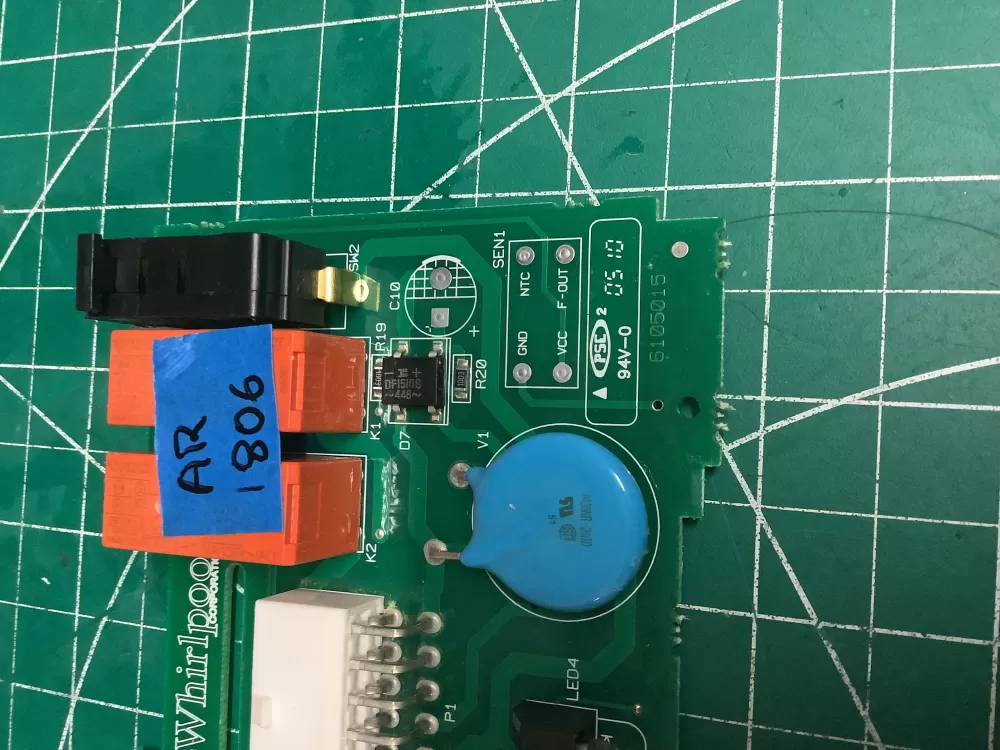 Whirlpool Kenmore W10184878 2304176 Refrigerator Control Board AZ201112 | AR1806