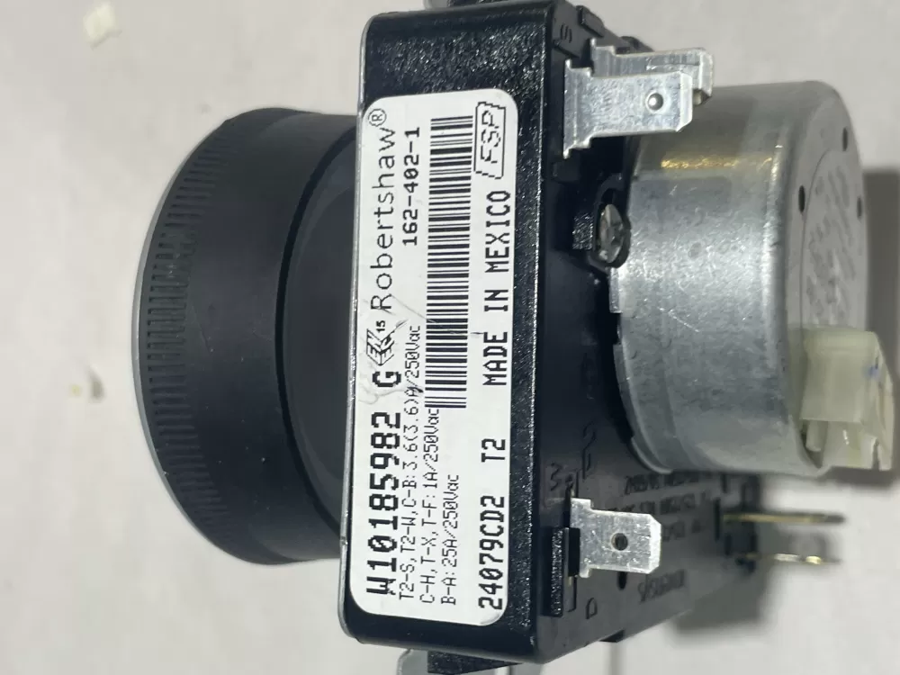Whirlpool Maytag W10185982 Kenmore WPW10185982VP Dryer Timer AZ152553 | Wm1508