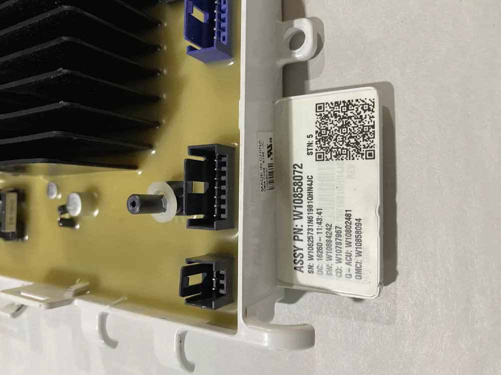 LG W10916666 W10858072 Washer Control Board AZ162680 | BKV817