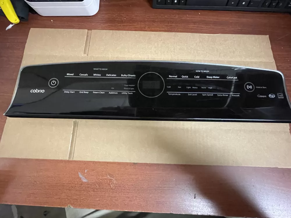 Whirlpool Cabrio W10507937 Washer Control Panel AZ102533 | Wmv198