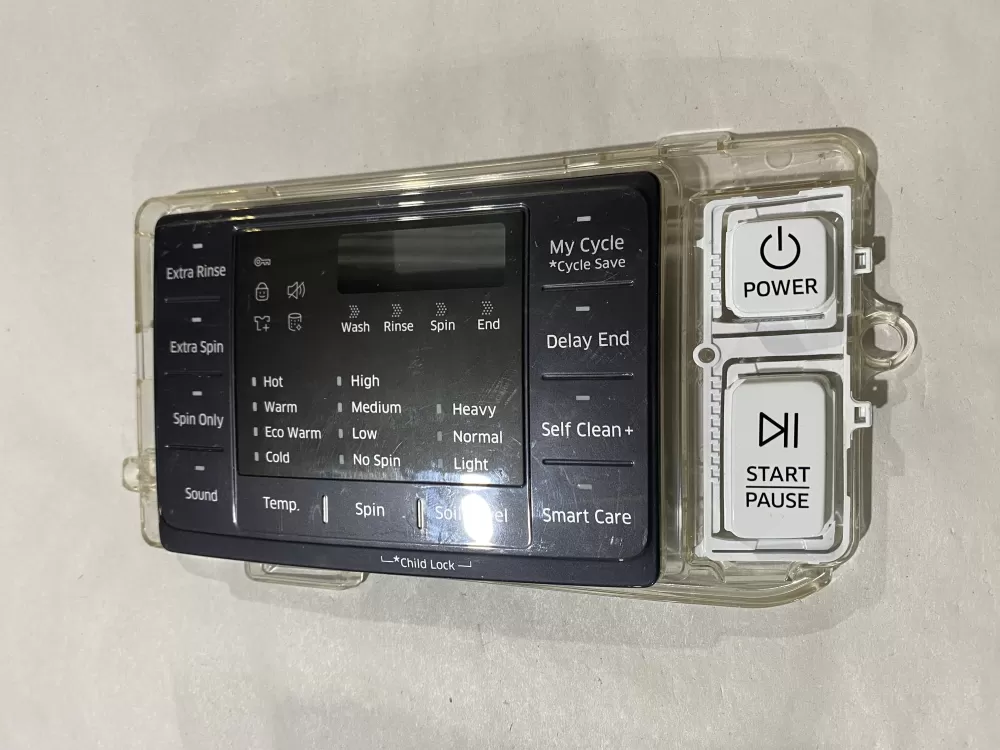Samsung DC92-01607J DC94-06643A Dryer UI Control Board  AZ150892 | BK2497