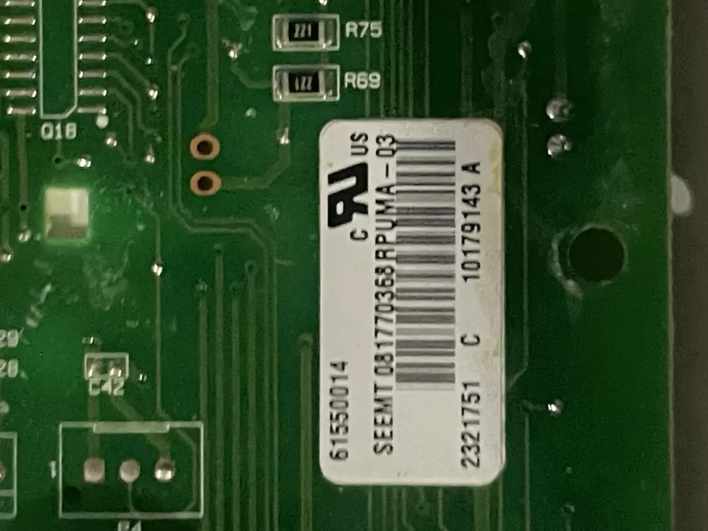 Whirlpool W10179143 2321751 Refrigerator Display Control Board AZ34180 | Wm1696