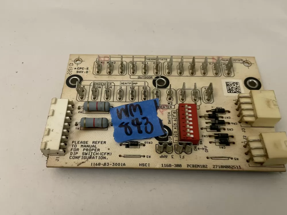 Goodman Amana 1168 300 Pcbem102 Furnace Control Board Ecm AZ103949 | Wm843