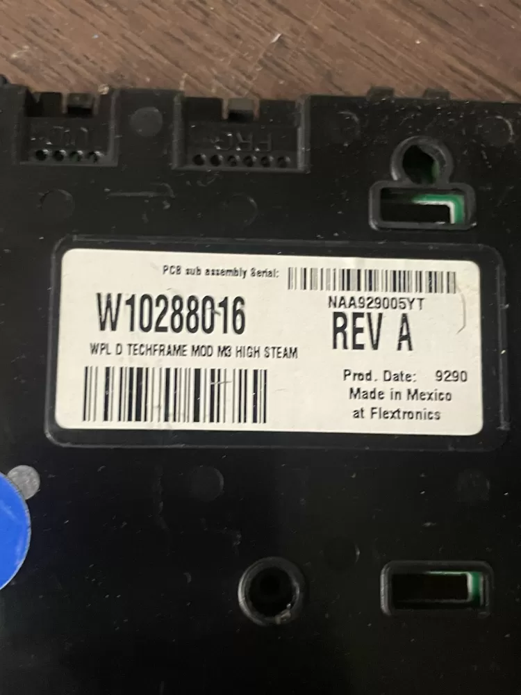 Whirlpool W10288016 W10012540 Washer Control Board AZ42091 | Wmv417