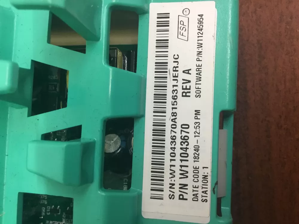 Whirlpool Maytag W11043670 W11158149 Washer Control Board AZ32837 | NR108