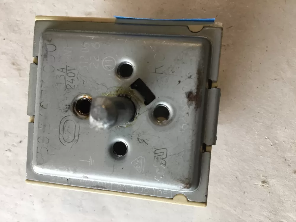Crosley  Frigidaire  Kelvinator  Kenmore 316238200 316238201 Range Infinite Burner Control Switch